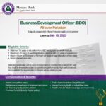 Meezan Bank Jobs July 2025