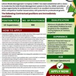 Minimum Three (03) Years of experience in the field of Business Administration / Public Administration, Logistics, Management or Solid Waste Management or any other relevant experience